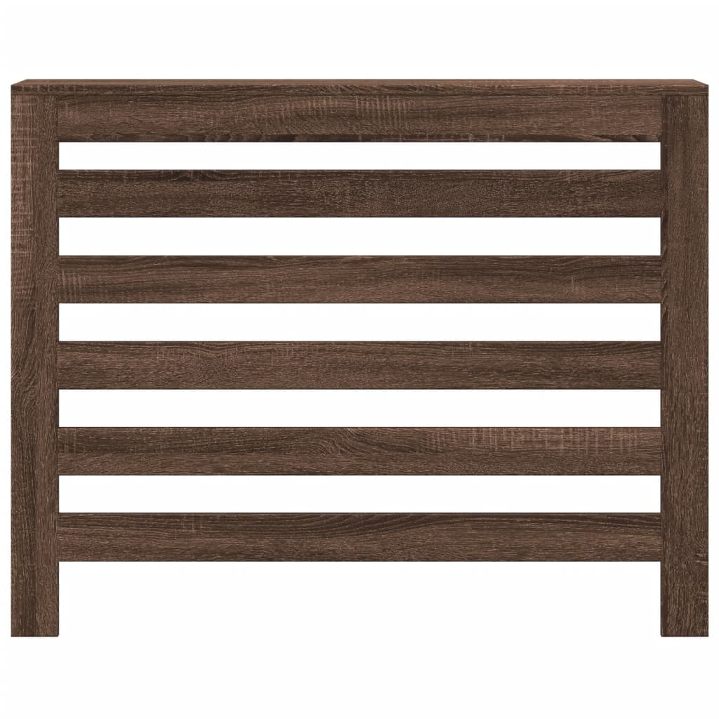 Radiatorombouw 104x20x82 cm bewerkt hout bruin eikenkleurig is nu te koop bij PeponiXL, paradijselijk wonen!
