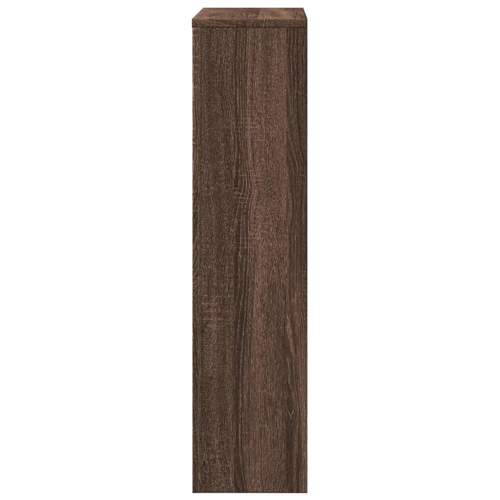 Radiatorombouw 104x20x82 cm bewerkt hout bruin eikenkleurig is nu te koop bij PeponiXL, paradijselijk wonen!