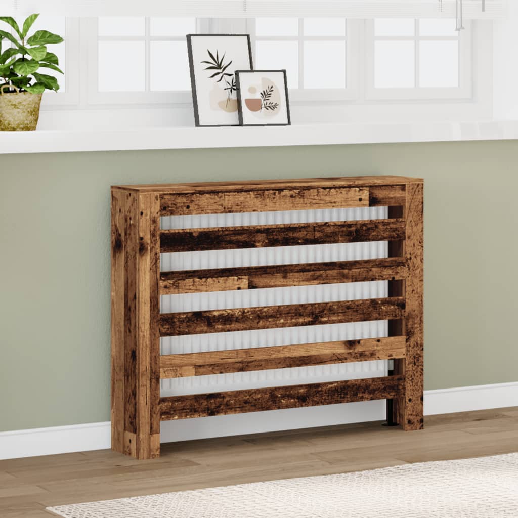 Radiatorombouw 104x20x82 cm bewerkt hout oud hout is nu te koop bij PeponiXL, paradijselijk wonen!