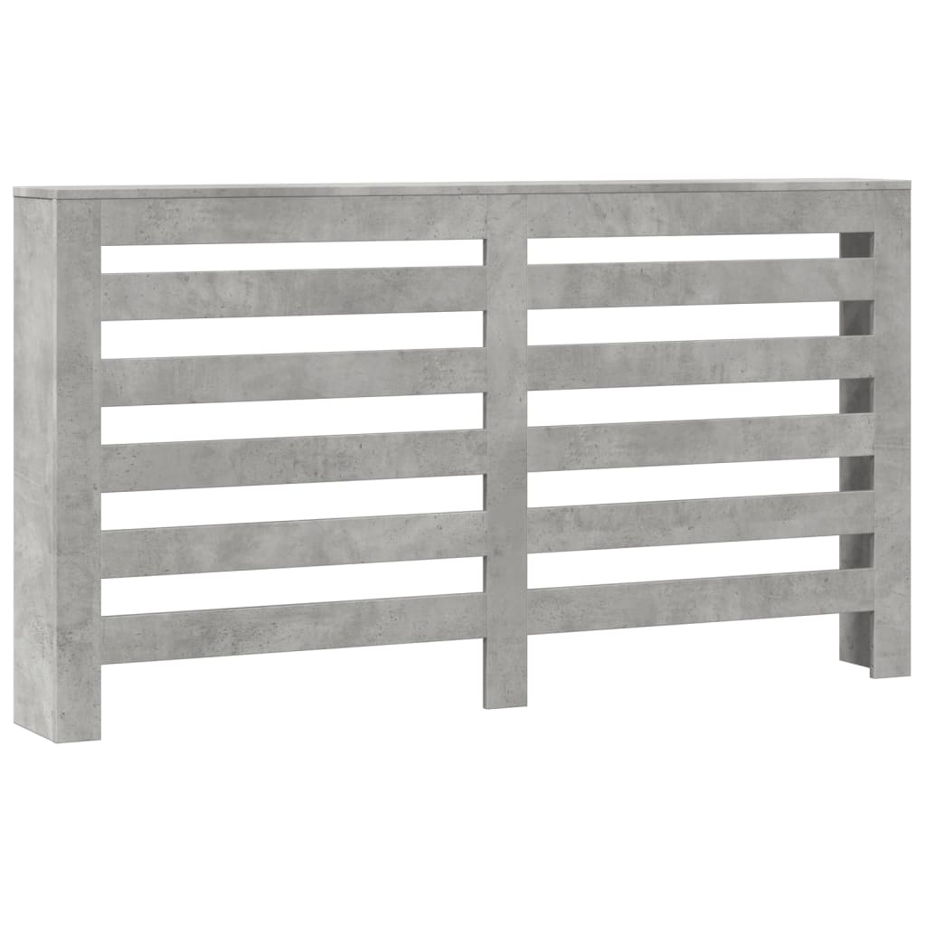 Radiatorombouw 149x20x82 cm bewerkt hout betongrijs is nu te koop bij PeponiXL, paradijselijk wonen!