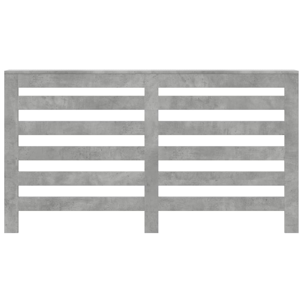 Radiatorombouw 149x20x82 cm bewerkt hout betongrijs is nu te koop bij PeponiXL, paradijselijk wonen!