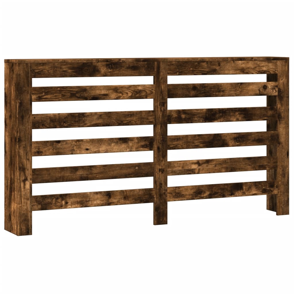 Radiatorombouw 149x20x82 cm bewerkt hout gerookt eikenkleurig is nu te koop bij PeponiXL, paradijselijk wonen!