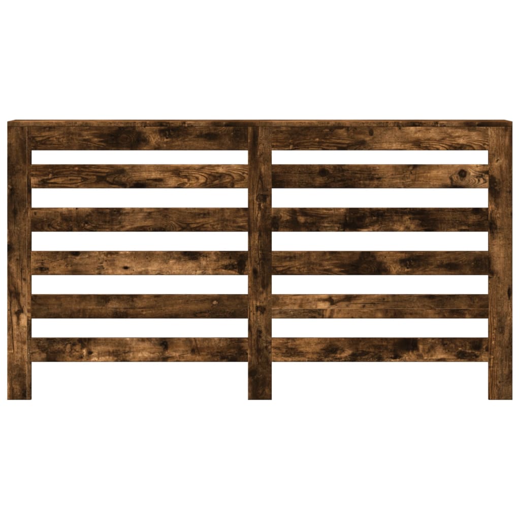 Radiatorombouw 149x20x82 cm bewerkt hout gerookt eikenkleurig is nu te koop bij PeponiXL, paradijselijk wonen!