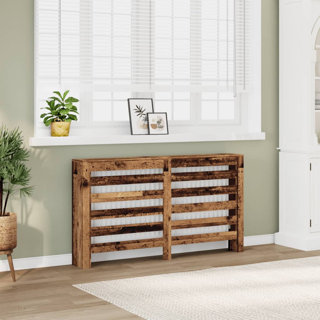 Radiatorombouw 149x20x82 cm bewerkt hout oud hout is nu te koop bij PeponiXL, paradijselijk wonen!
