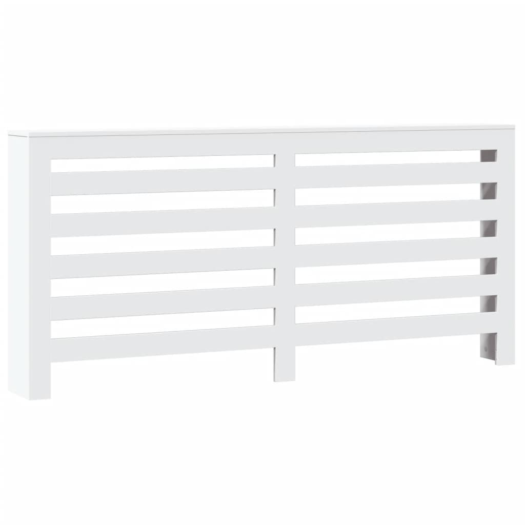Radiatorombouw 175x20x82 cm bewerkt hout wit is nu te koop bij PeponiXL, paradijselijk wonen!