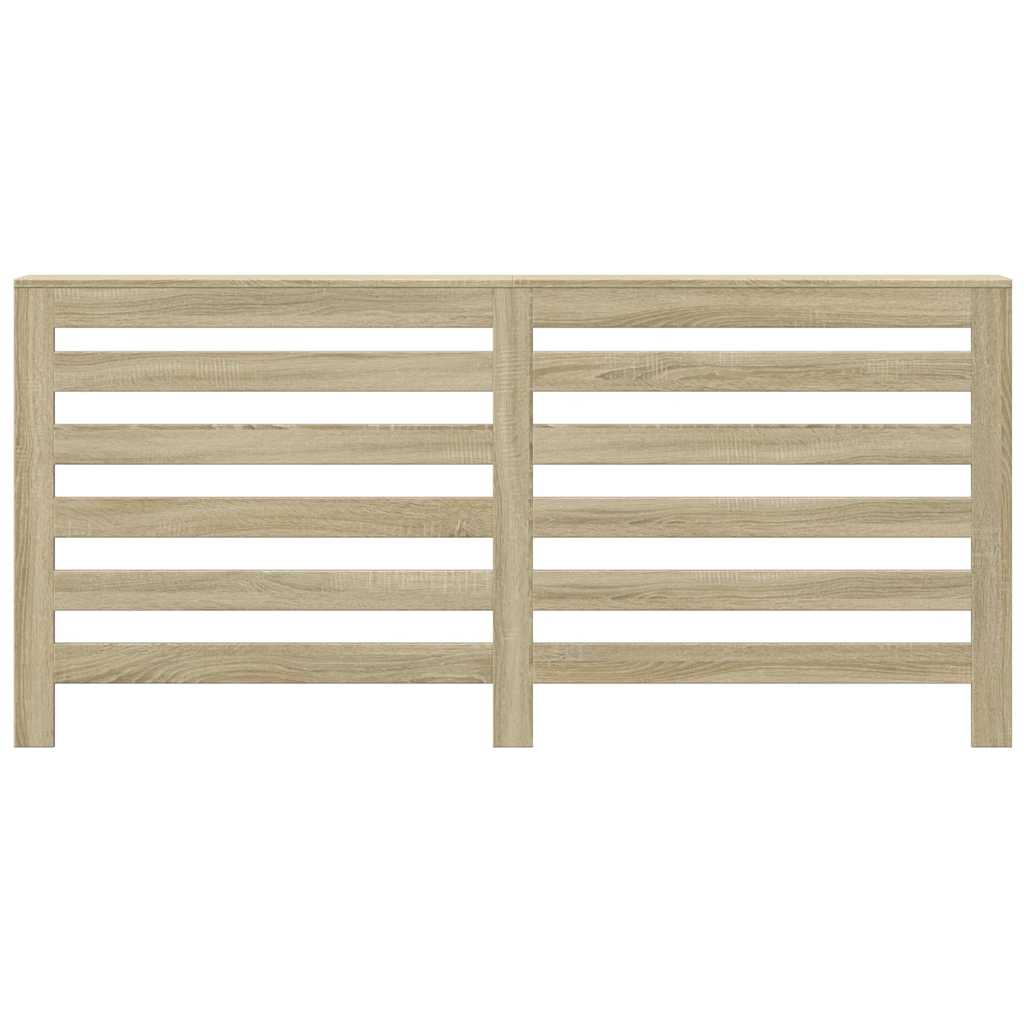 Radiatorombouw 175x20x82 cm bewerkt hout sonoma eikenkleurig is nu te koop bij PeponiXL, paradijselijk wonen!