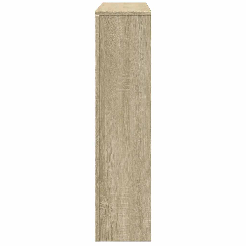 Radiatorombouw 175x20x82 cm bewerkt hout sonoma eikenkleurig is nu te koop bij PeponiXL, paradijselijk wonen!