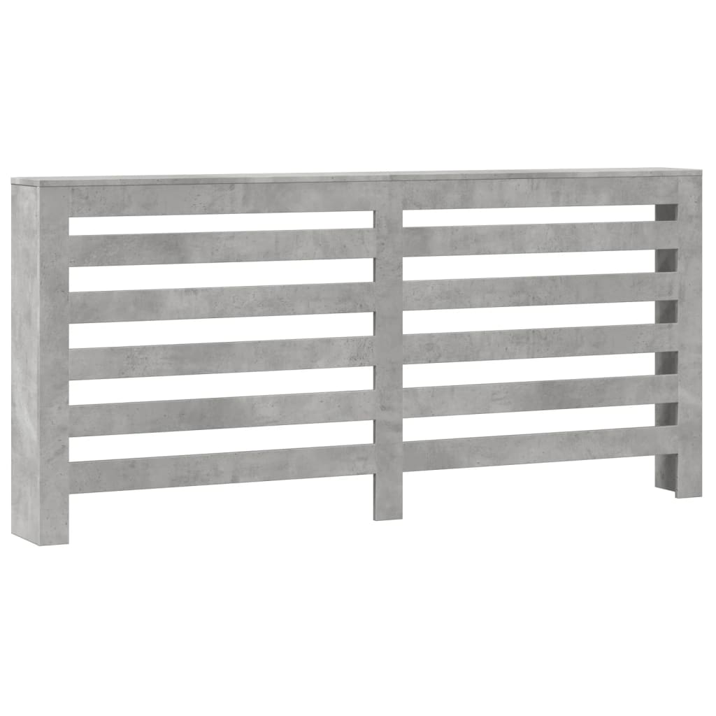 Radiatorombouw 175x20x82 cm bewerkt hout betongrijs is nu te koop bij PeponiXL, paradijselijk wonen!