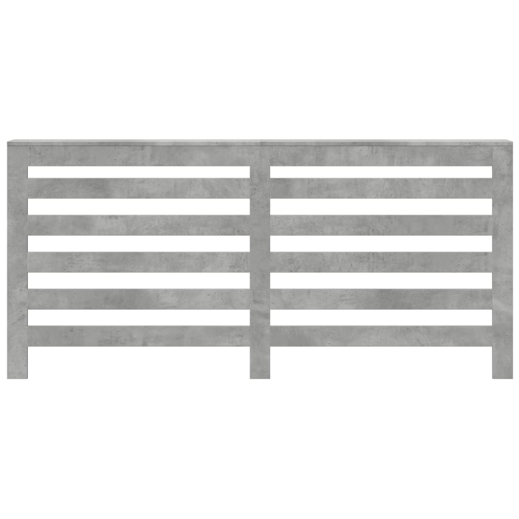 Radiatorombouw 175x20x82 cm bewerkt hout betongrijs is nu te koop bij PeponiXL, paradijselijk wonen!