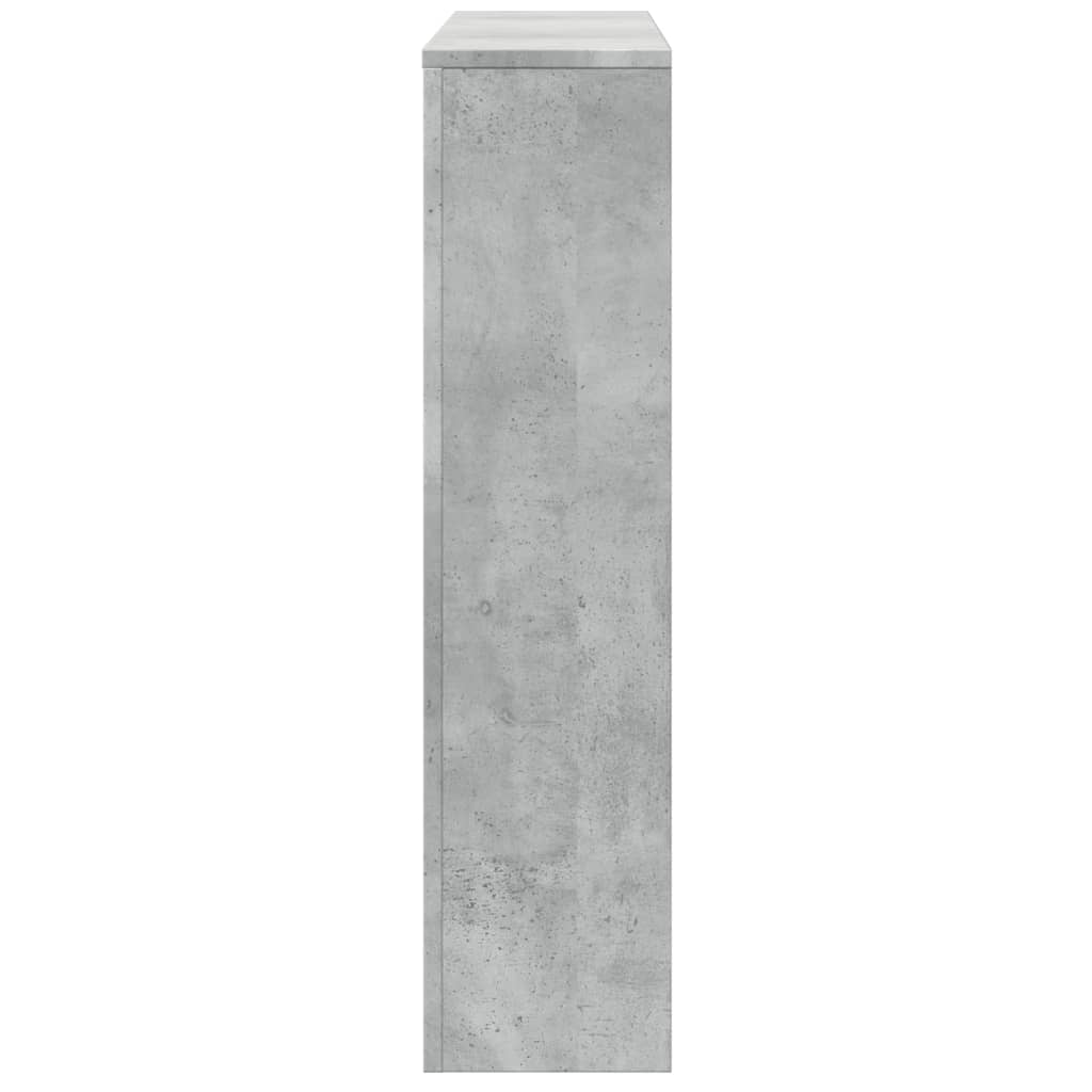 Radiatorombouw 175x20x82 cm bewerkt hout betongrijs is nu te koop bij PeponiXL, paradijselijk wonen!
