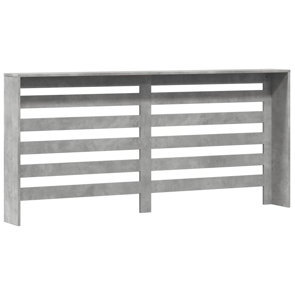 Radiatorombouw 175x20x82 cm bewerkt hout betongrijs is nu te koop bij PeponiXL, paradijselijk wonen!