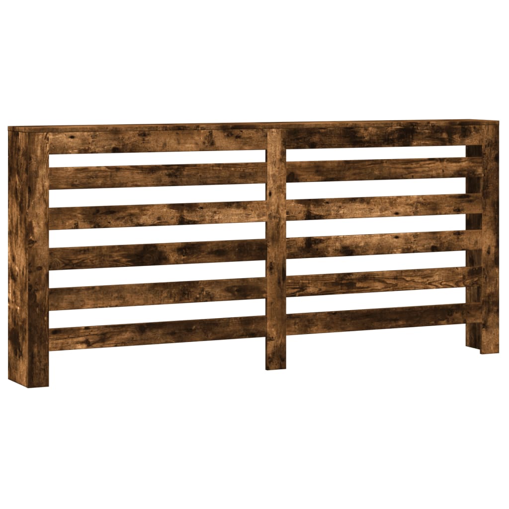 Radiatorombouw 175x20x82 cm bewerkt hout gerookt eikenkleurig is nu te koop bij PeponiXL, paradijselijk wonen!