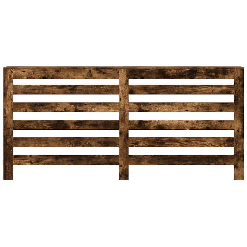 Radiatorombouw 175x20x82 cm bewerkt hout gerookt eikenkleurig is nu te koop bij PeponiXL, paradijselijk wonen!
