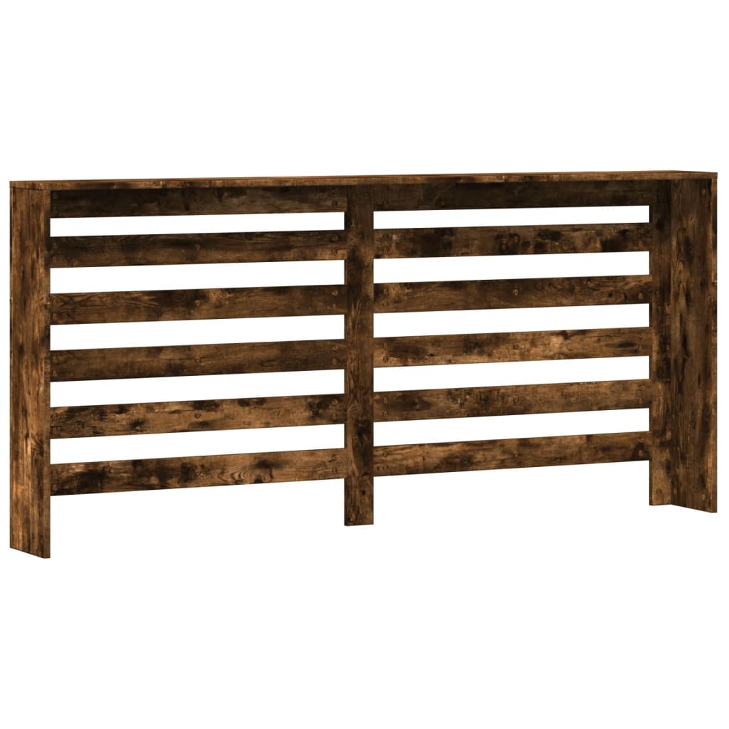 Radiatorombouw 175x20x82 cm bewerkt hout gerookt eikenkleurig is nu te koop bij PeponiXL, paradijselijk wonen!