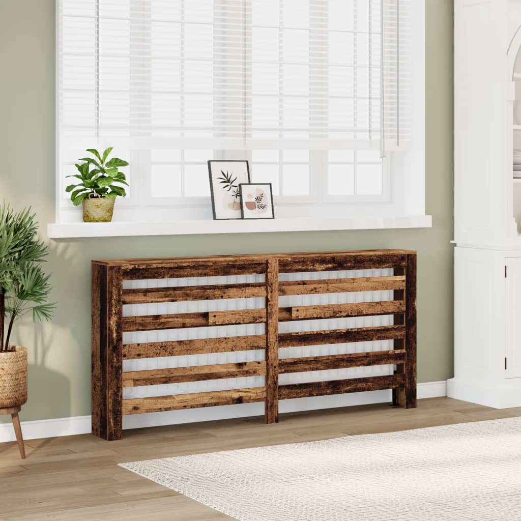 Radiatorombouw 175x20x82 cm bewerkt hout oud hout is nu te koop bij PeponiXL, paradijselijk wonen!