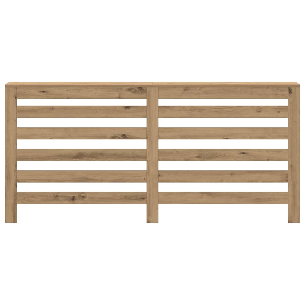Radiatorombouw 175x20x82 cm bewerkt hout artisanaal eikenkleur is nu te koop bij PeponiXL, paradijselijk wonen!