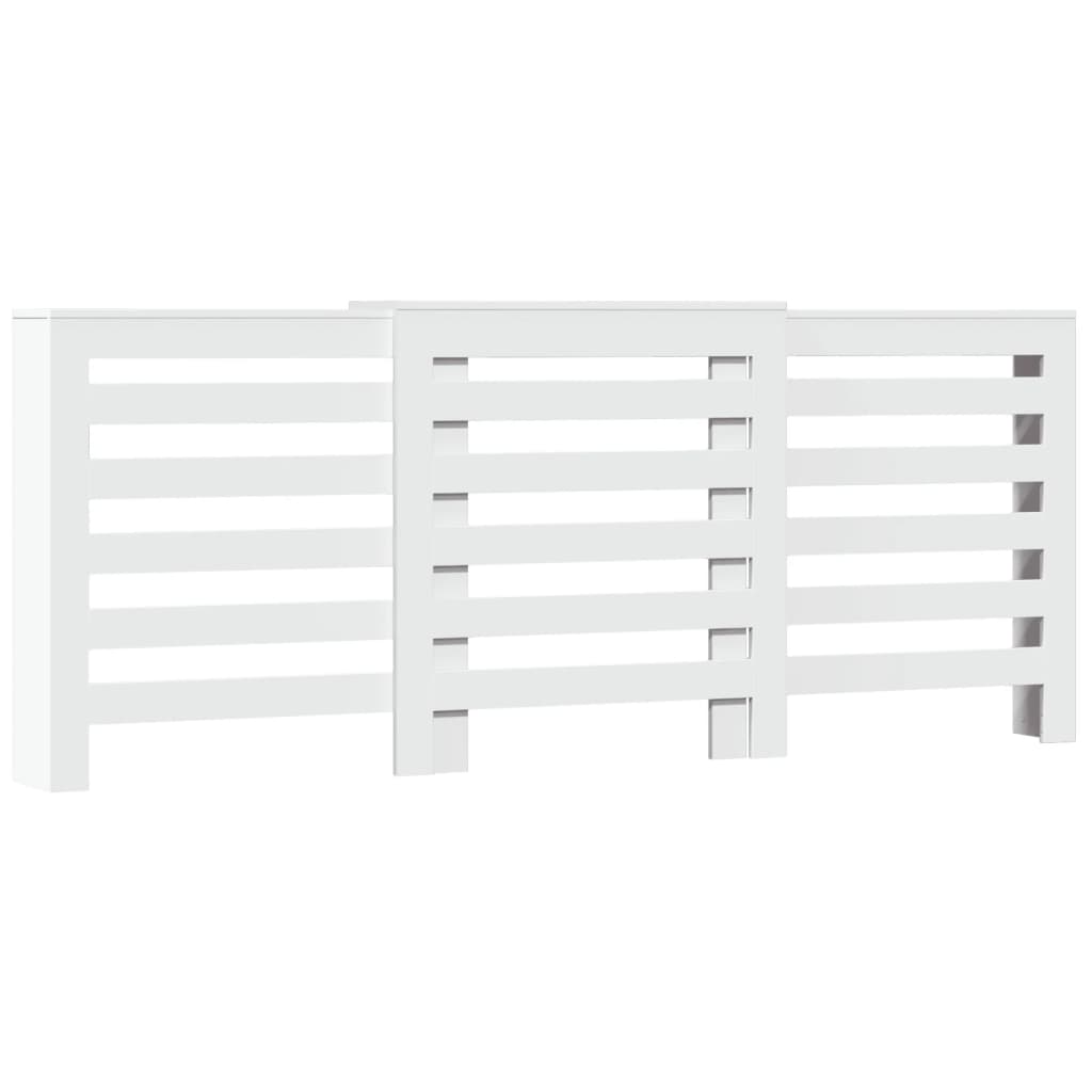 Radiatorombouw 205x21,5x83,5 cm bewerkt hout wit is nu te koop bij PeponiXL, paradijselijk wonen!