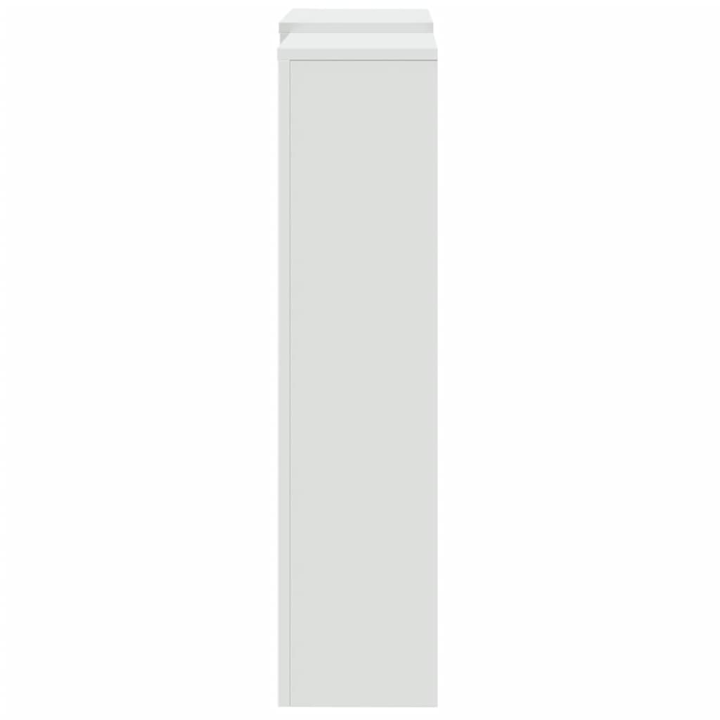 Radiatorombouw 205x21,5x83,5 cm bewerkt hout wit is nu te koop bij PeponiXL, paradijselijk wonen!