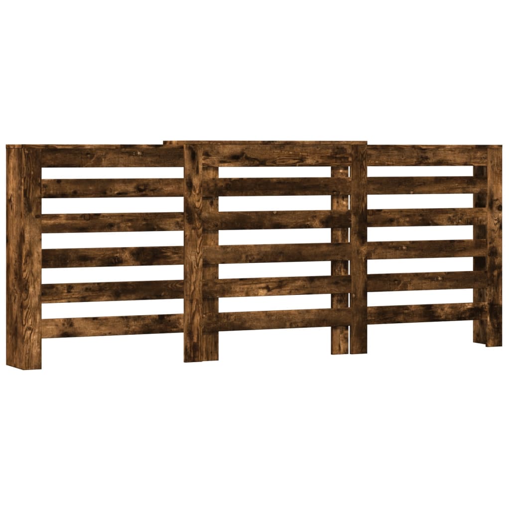 Radiatorombouw 205x21,5x83,5 cm bewerkt hout gerookt eikenkleur is nu te koop bij PeponiXL, paradijselijk wonen!