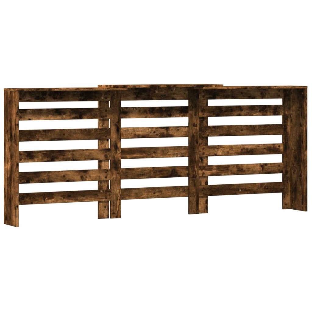 Radiatorombouw 205x21,5x83,5 cm bewerkt hout gerookt eikenkleur is nu te koop bij PeponiXL, paradijselijk wonen!