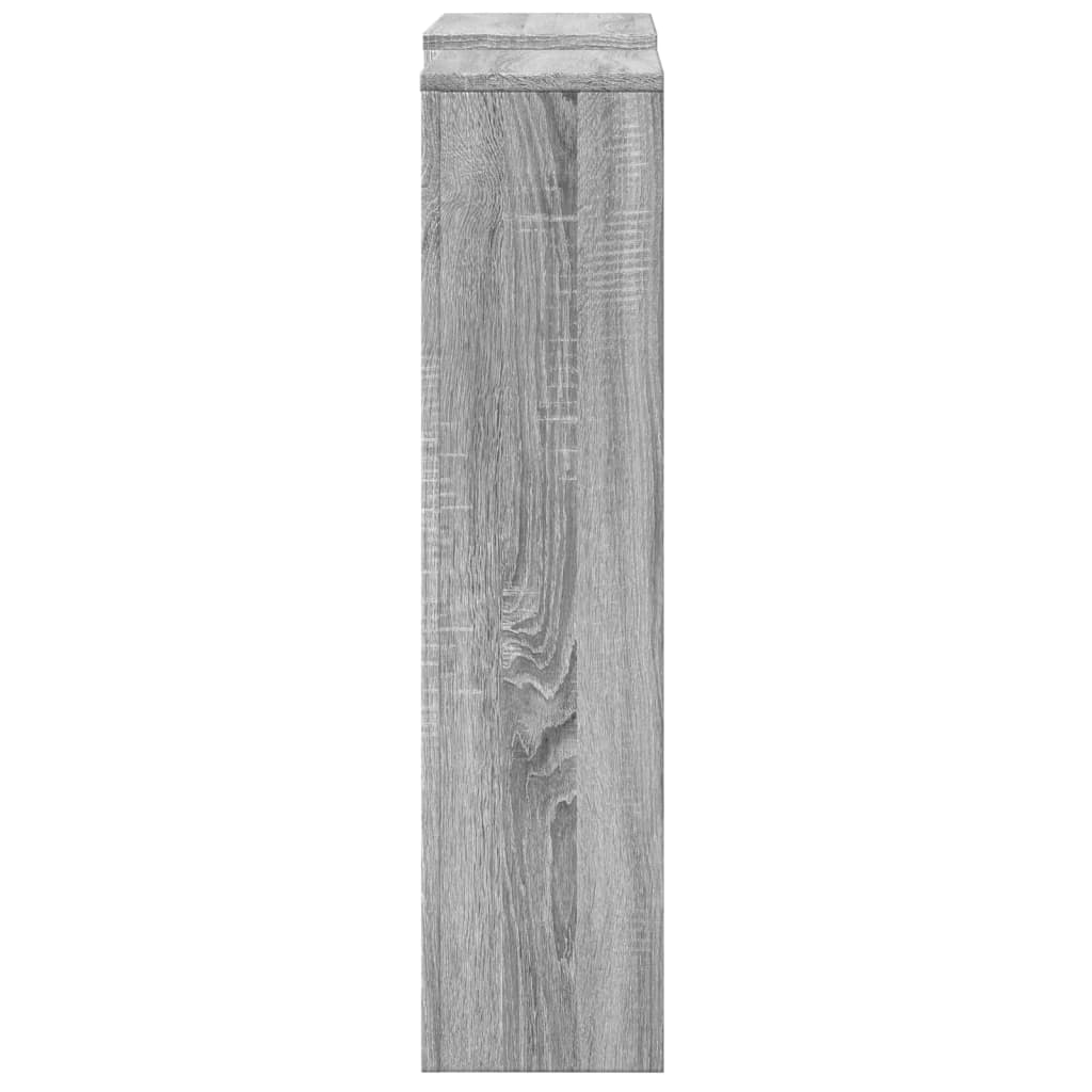Radiatorombouw 205x21,5x83,5 cm bewerkt hout grijs sonoma eiken is nu te koop bij PeponiXL, paradijselijk wonen!