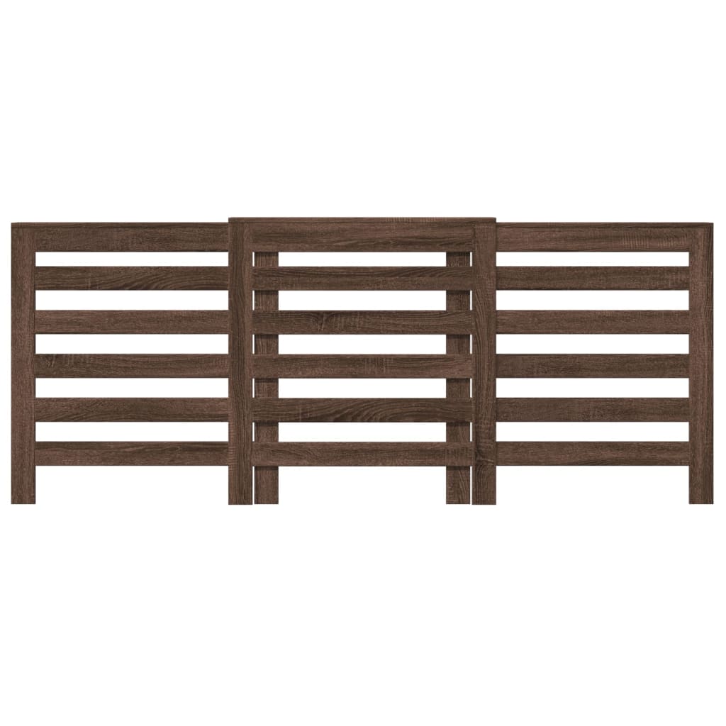 Radiatorombouw 205x21,5x83,5 cm bewerkt hout bruin eikenkleurig is nu te koop bij PeponiXL, paradijselijk wonen!