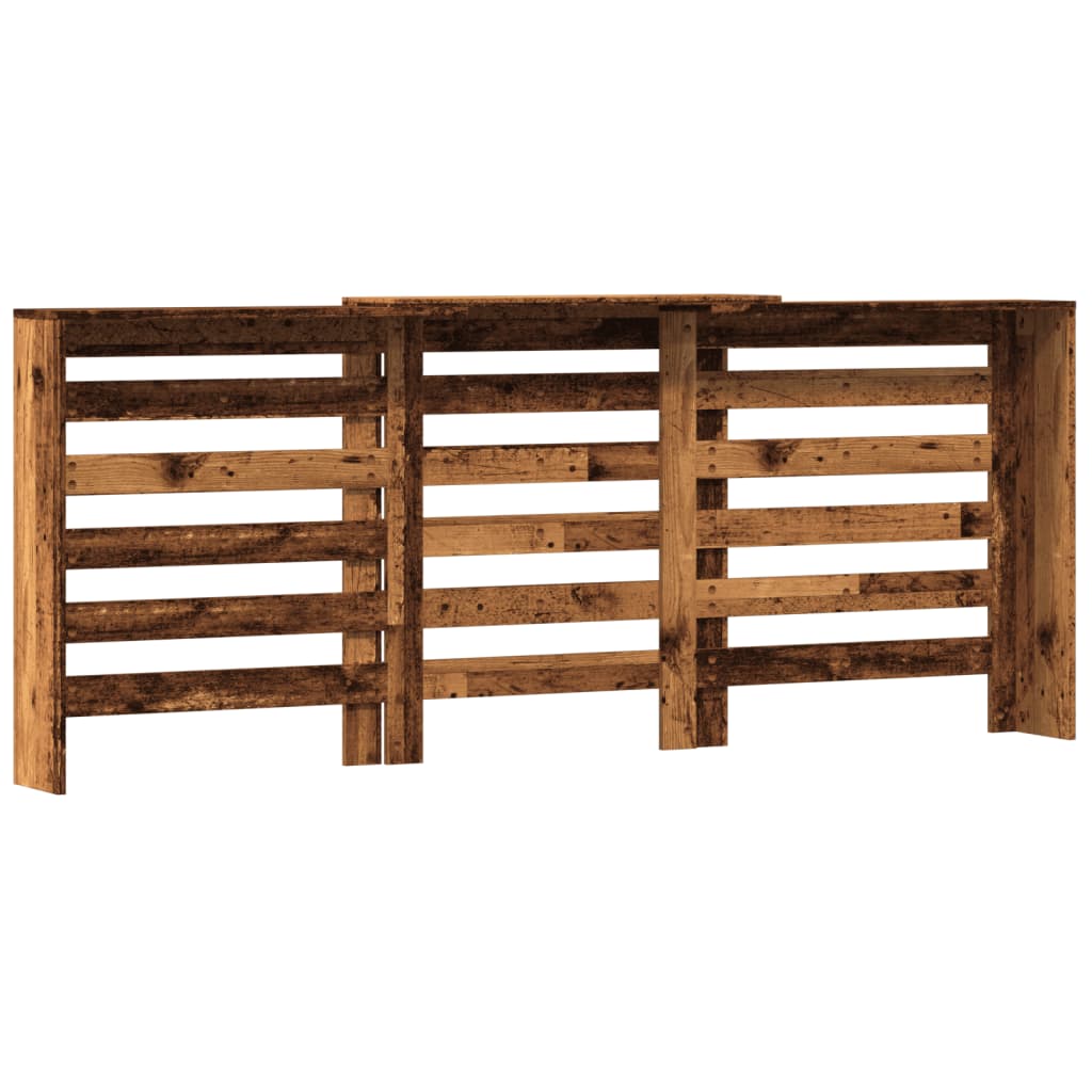 Radiatorombouw 205x21,5x83,5 cm bewerkt hout oud hout is nu te koop bij PeponiXL, paradijselijk wonen!