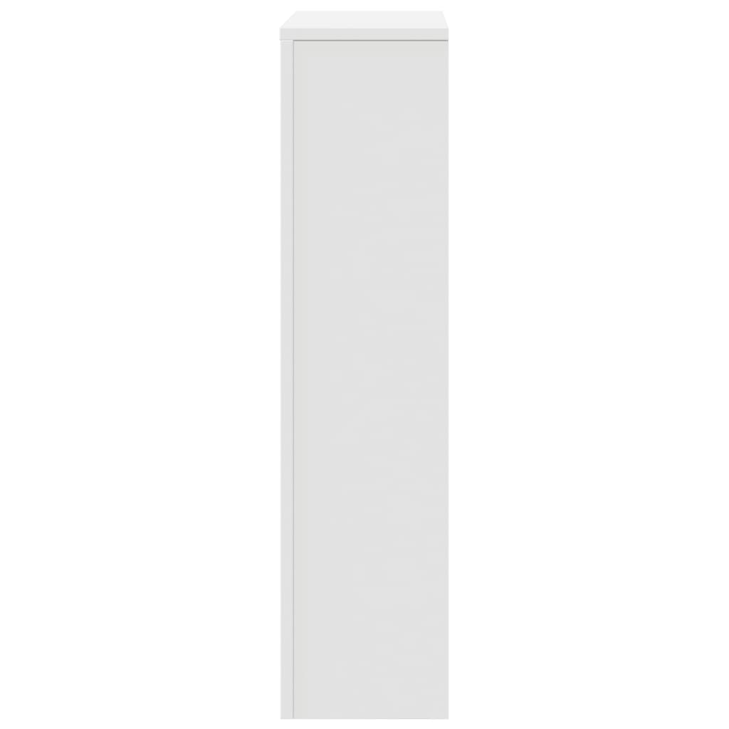 Radiatorombouw 78x20x82 cm bewerkt hout wit is nu te koop bij PeponiXL, paradijselijk wonen!