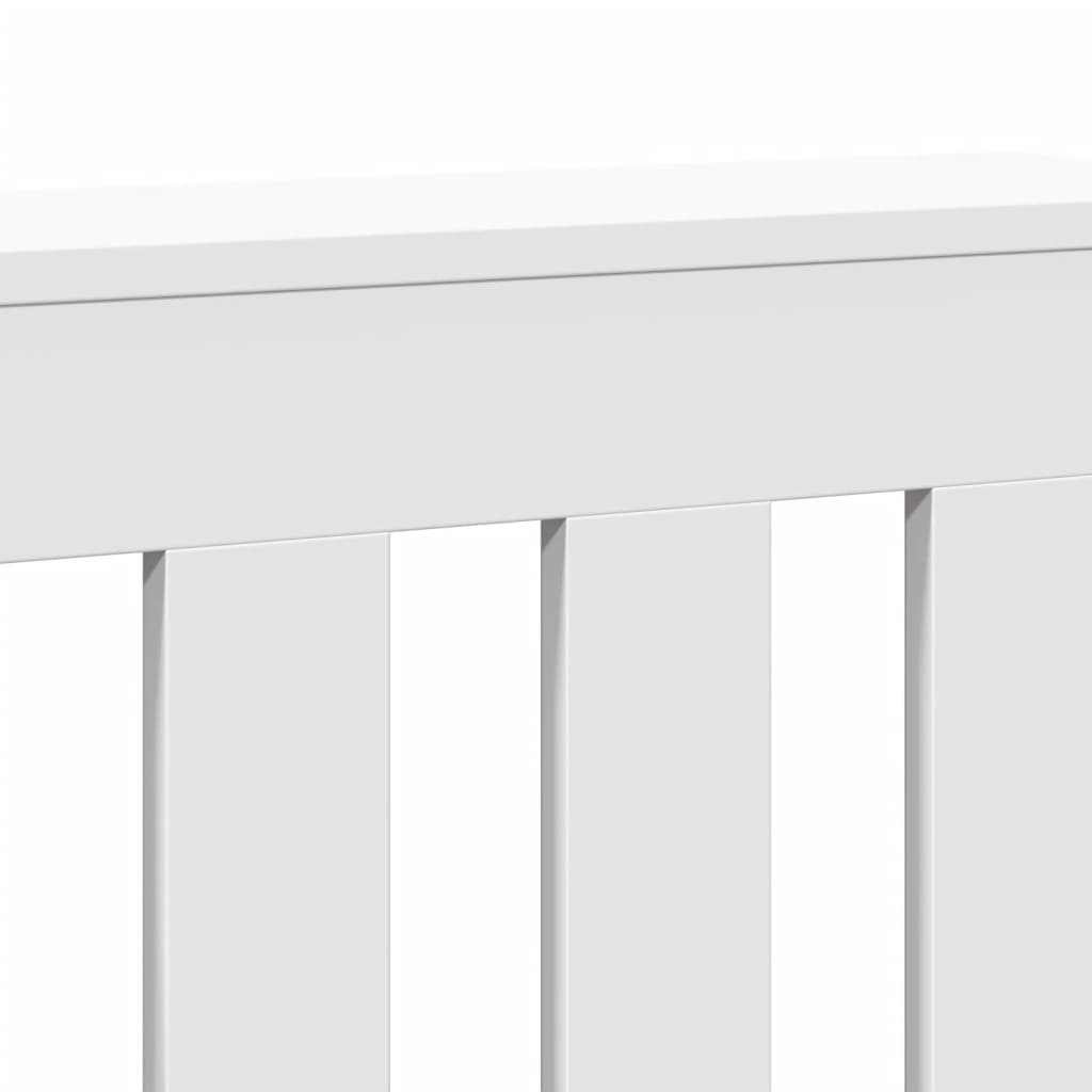 Radiatorombouw 78x20x82 cm bewerkt hout wit is nu te koop bij PeponiXL, paradijselijk wonen!