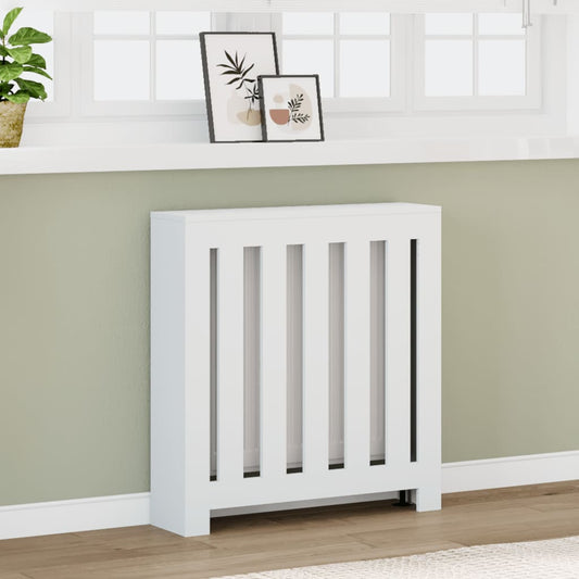 Radiatorombouw 78x20x82 cm bewerkt hout wit is nu te koop bij PeponiXL, paradijselijk wonen!