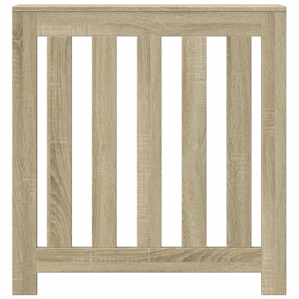 Radiatorombouw 78x20x82 cm bewerkt hout sonoma eikenkleurig is nu te koop bij PeponiXL, paradijselijk wonen!