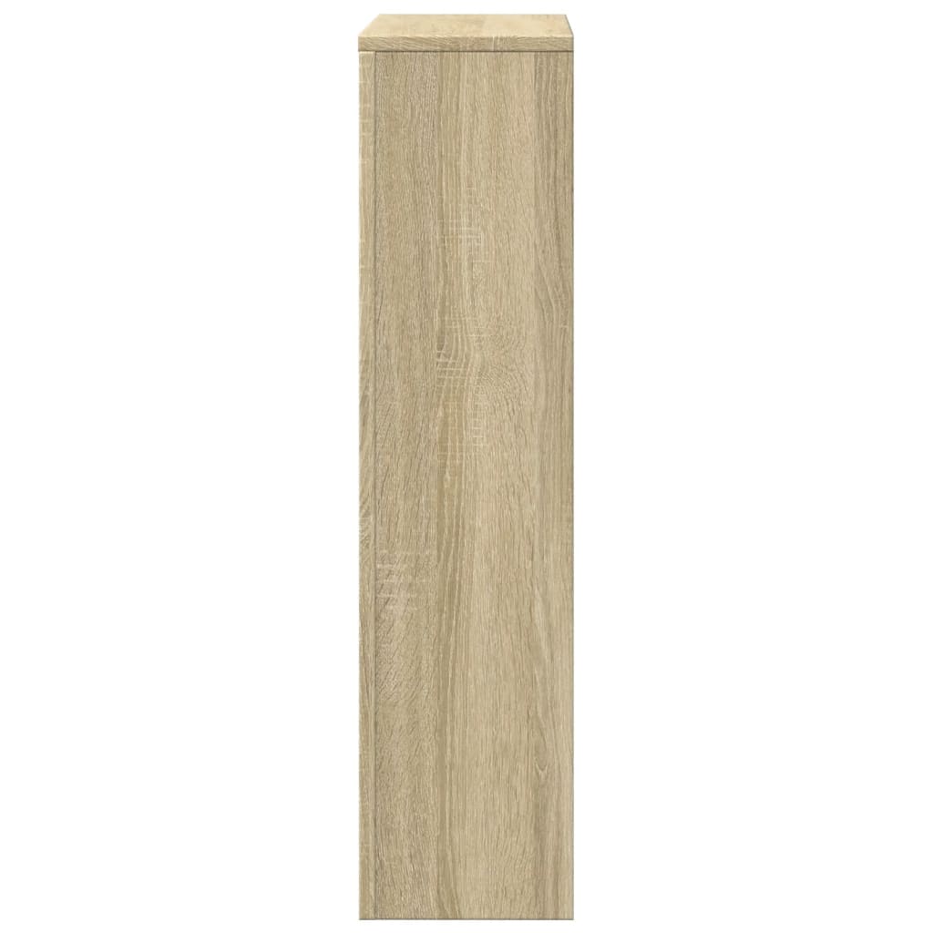 Radiatorombouw 78x20x82 cm bewerkt hout sonoma eikenkleurig is nu te koop bij PeponiXL, paradijselijk wonen!