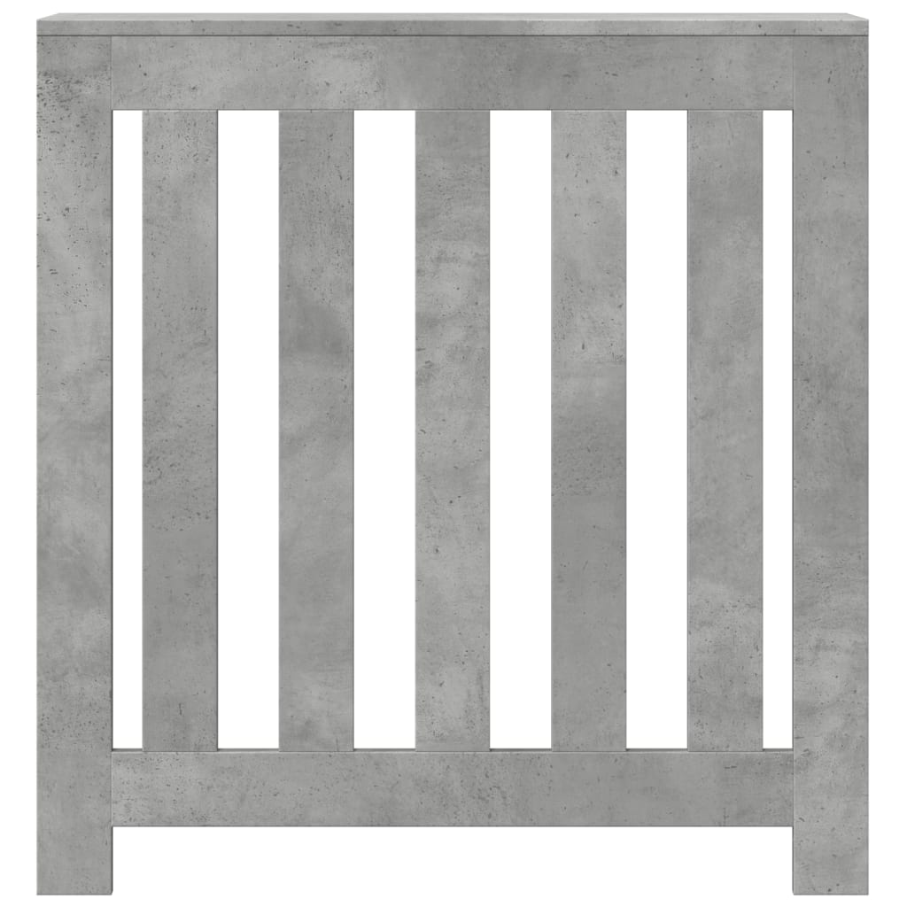 Radiatorombouw 78x20x82 cm bewerkt hout betongrijs is nu te koop bij PeponiXL, paradijselijk wonen!