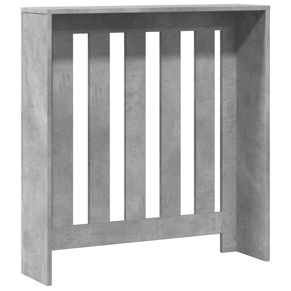 Radiatorombouw 78x20x82 cm bewerkt hout betongrijs is nu te koop bij PeponiXL, paradijselijk wonen!