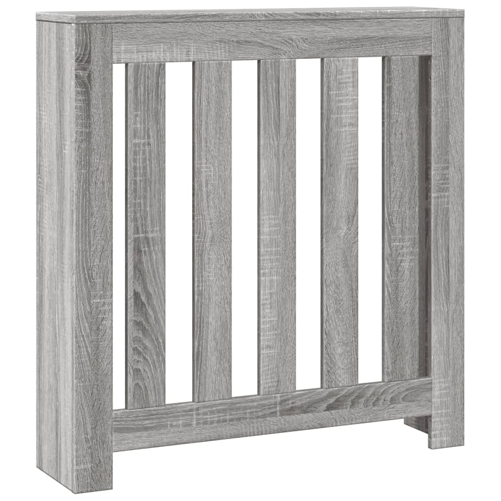 Radiatorombouw 78x20x82 cm bewerkt hout grijs sonoma eikenkleur is nu te koop bij PeponiXL, paradijselijk wonen!