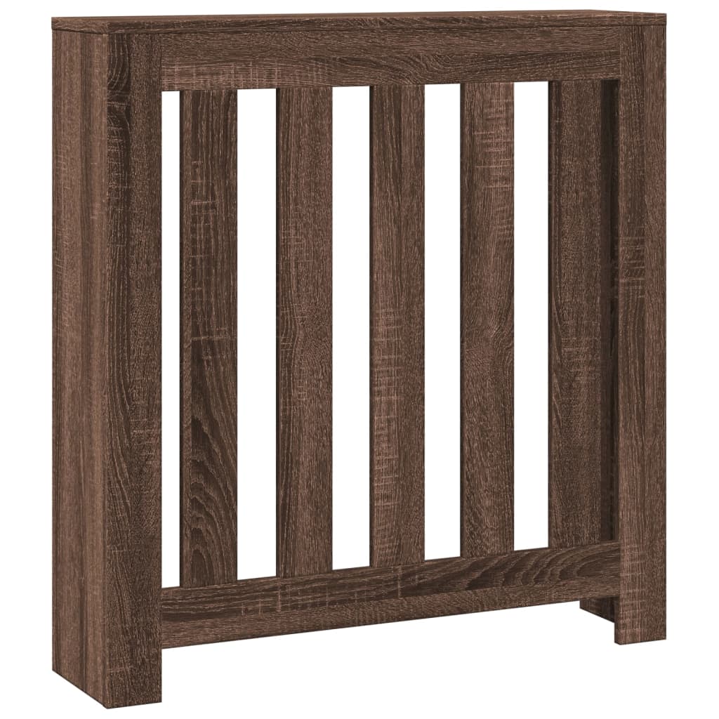 Radiatorombouw 78x20x82 cm bewerkt hout bruin eikenkleurig is nu te koop bij PeponiXL, paradijselijk wonen!