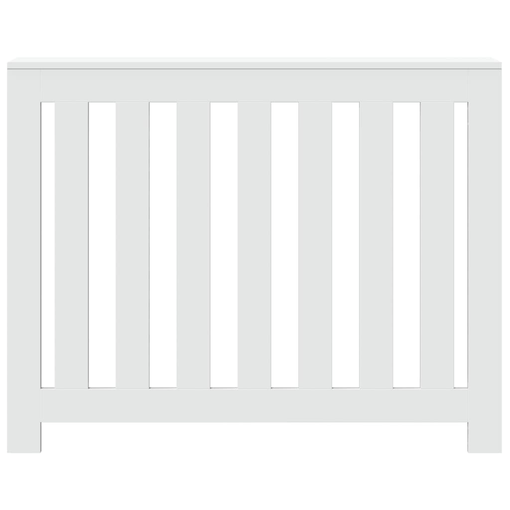 Radiatorombouw 104x20x82 cm bewerkt hout wit is nu te koop bij PeponiXL, paradijselijk wonen!