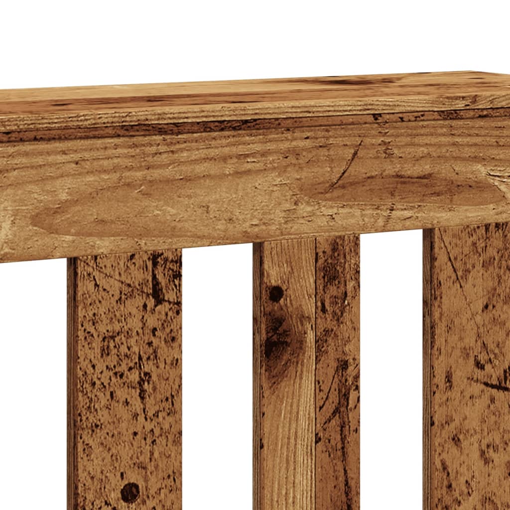Radiatorombouw 104x20x82 cm bewerkt hout oud hout is nu te koop bij PeponiXL, paradijselijk wonen!