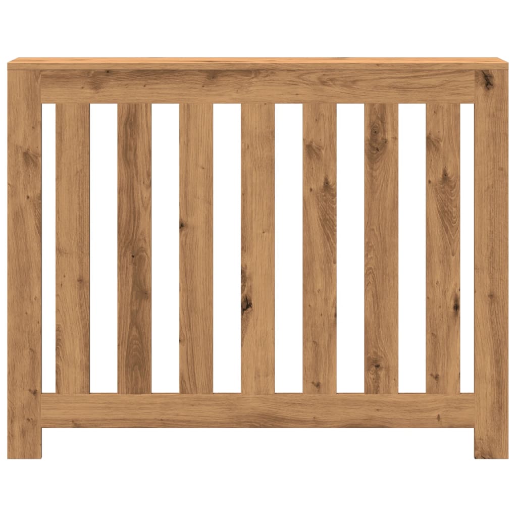 Radiatorombouw 104x20x82 cm bewerkt hout artisanaal eikenkleur is nu te koop bij PeponiXL, paradijselijk wonen!
