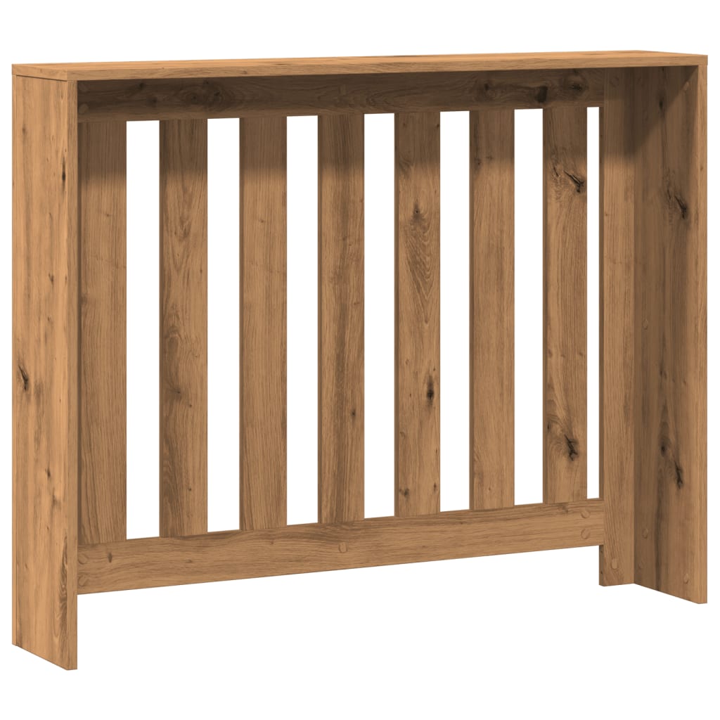 Radiatorombouw 104x20x82 cm bewerkt hout artisanaal eikenkleur is nu te koop bij PeponiXL, paradijselijk wonen!