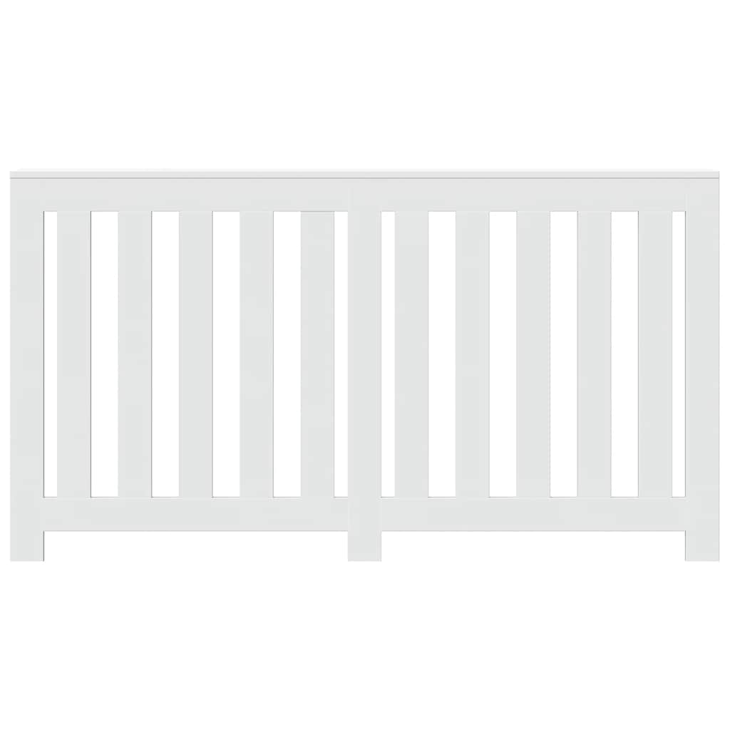 Radiatorombouw 149x20x82 cm bewerkt hout wit is nu te koop bij PeponiXL, paradijselijk wonen!