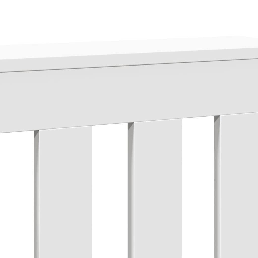 Radiatorombouw 149x20x82 cm bewerkt hout wit is nu te koop bij PeponiXL, paradijselijk wonen!