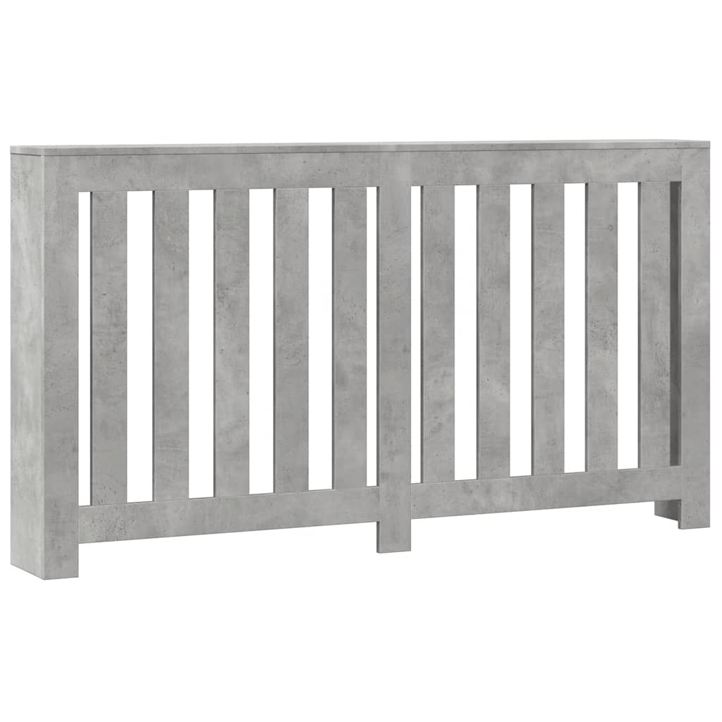 Radiatorombouw 149x20x82 cm bewerkt hout betongrijs is nu te koop bij PeponiXL, paradijselijk wonen!