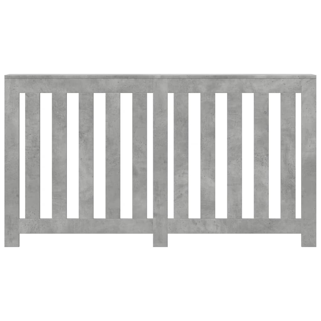 Radiatorombouw 149x20x82 cm bewerkt hout betongrijs is nu te koop bij PeponiXL, paradijselijk wonen!
