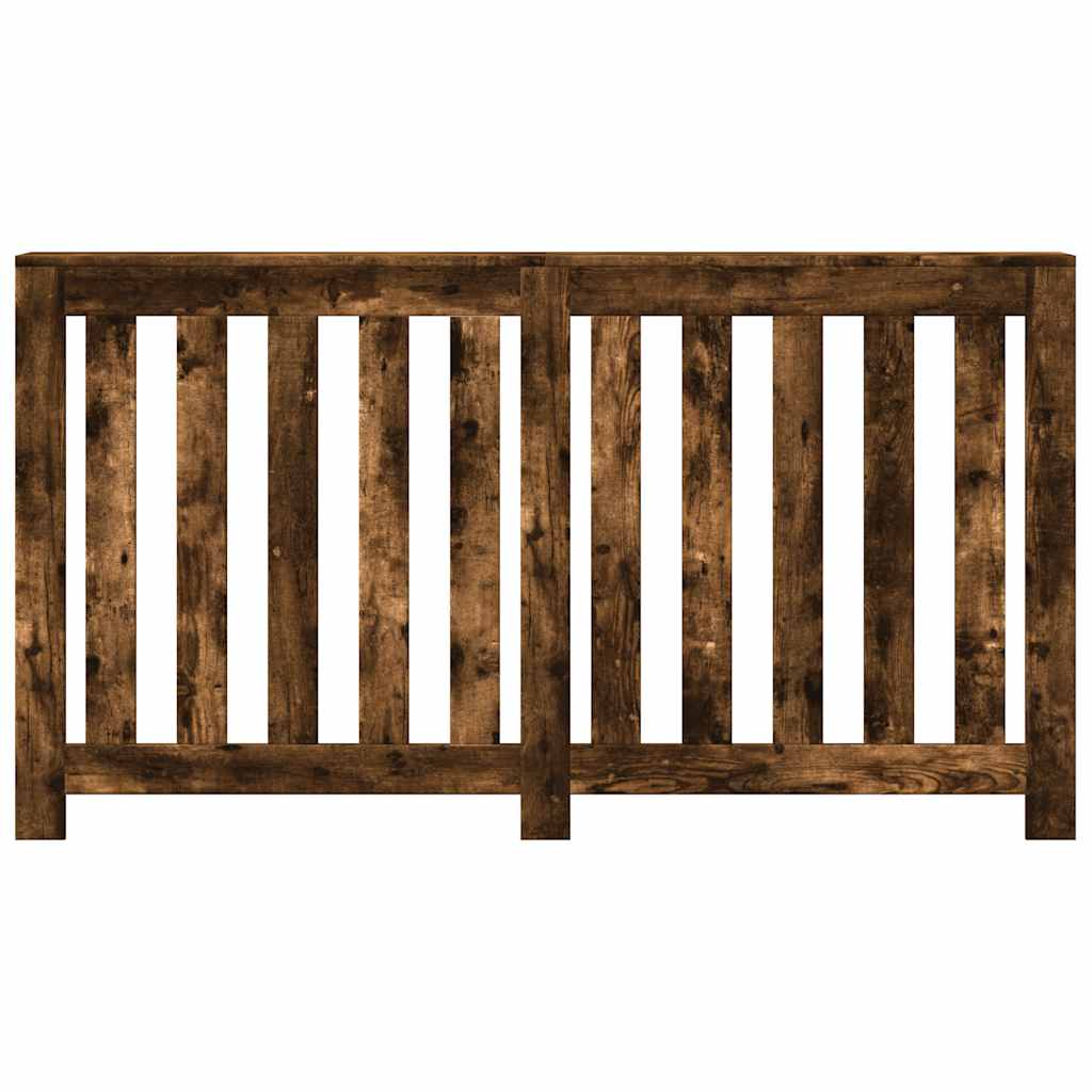 Radiatorombouw 149x20x82 cm bewerkt hout gerookt eikenkleurig is nu te koop bij PeponiXL, paradijselijk wonen!