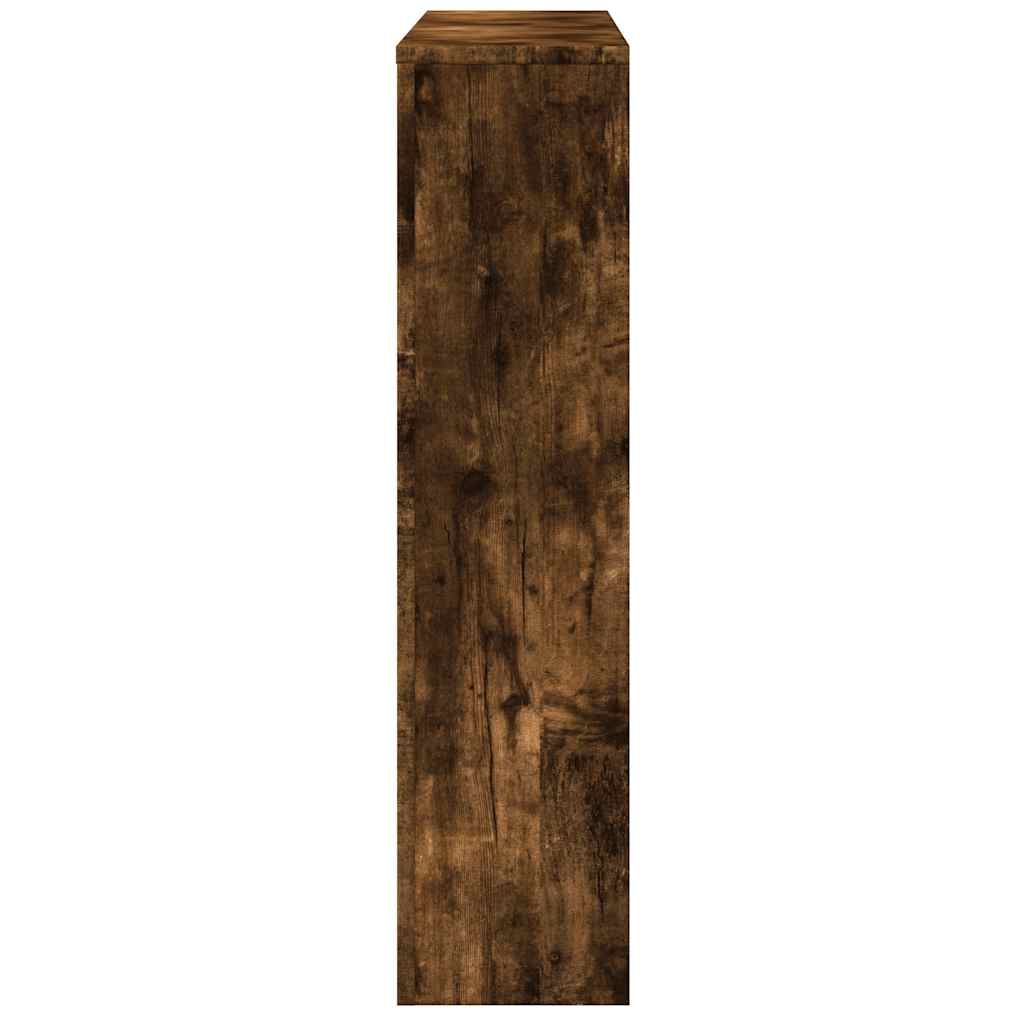Radiatorombouw 149x20x82 cm bewerkt hout gerookt eikenkleurig is nu te koop bij PeponiXL, paradijselijk wonen!