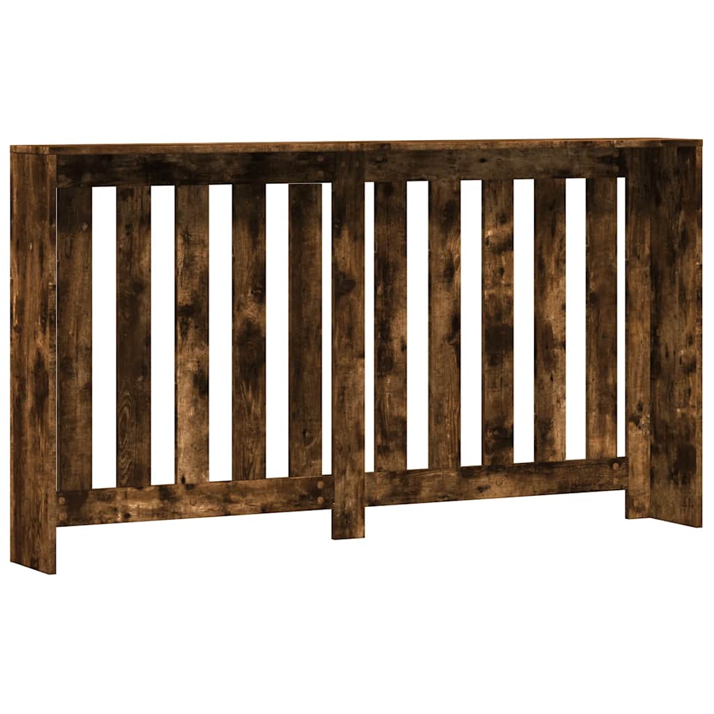 Radiatorombouw 149x20x82 cm bewerkt hout gerookt eikenkleurig is nu te koop bij PeponiXL, paradijselijk wonen!