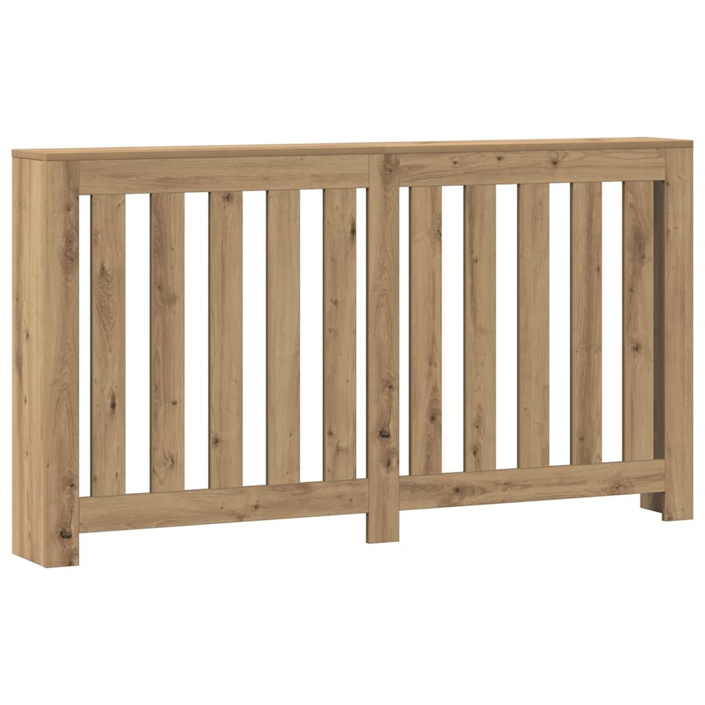 Radiatorombouw 149x20x82 cm bewerkt hout artisanaal eikenkleur is nu te koop bij PeponiXL, paradijselijk wonen!
