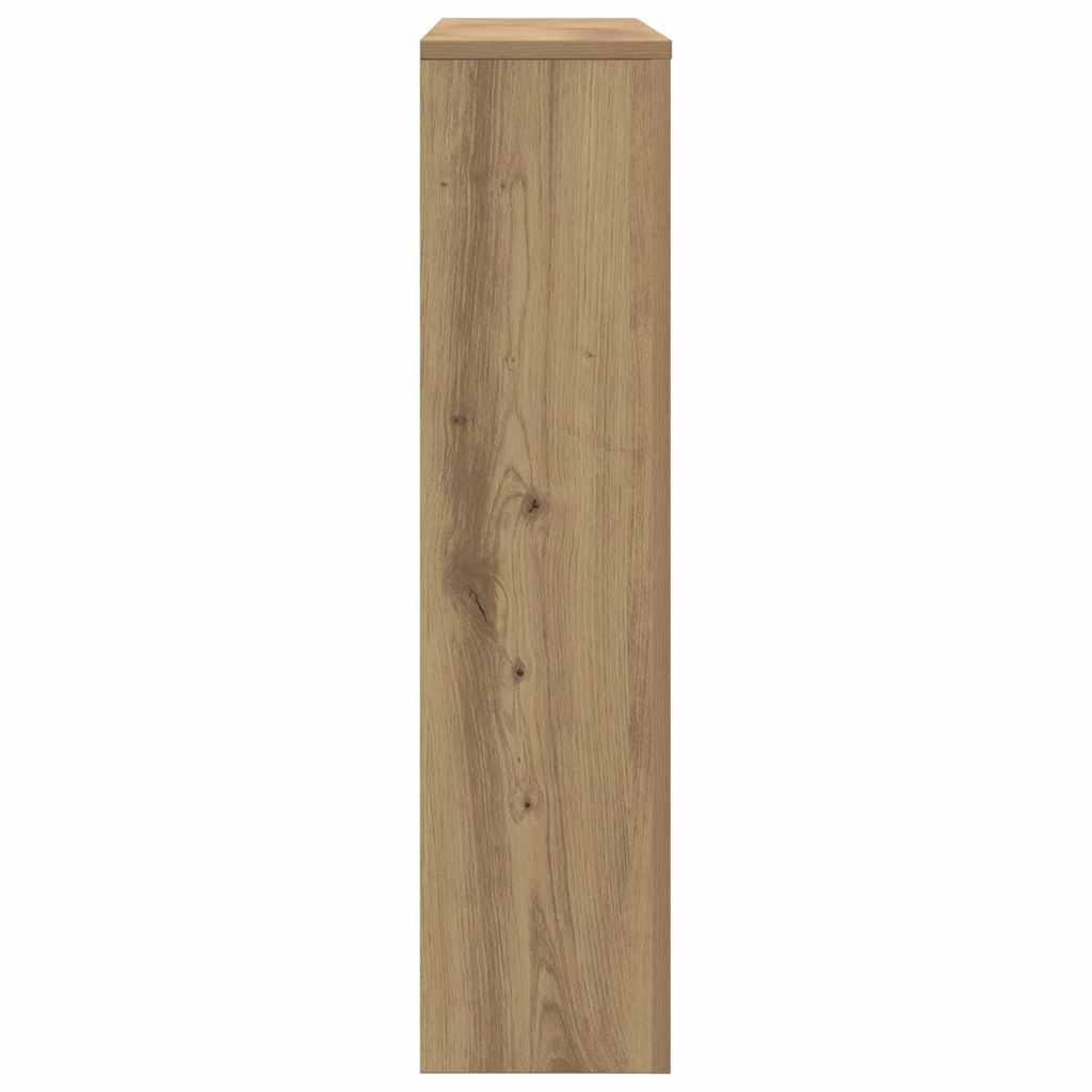Radiatorombouw 149x20x82 cm bewerkt hout artisanaal eikenkleur is nu te koop bij PeponiXL, paradijselijk wonen!