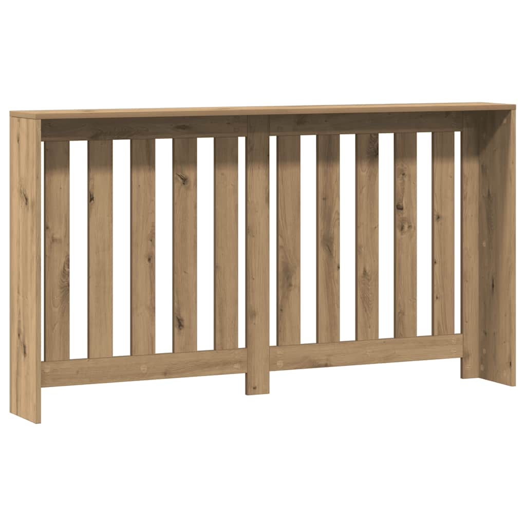 Radiatorombouw 149x20x82 cm bewerkt hout artisanaal eikenkleur is nu te koop bij PeponiXL, paradijselijk wonen!